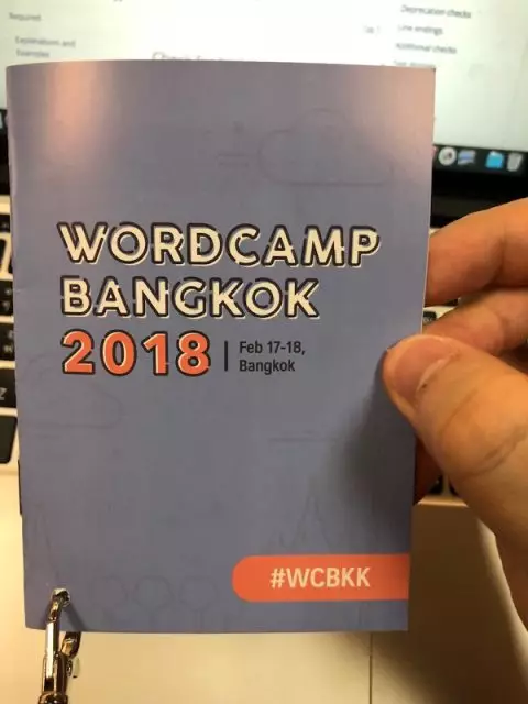 wordcamp sign
